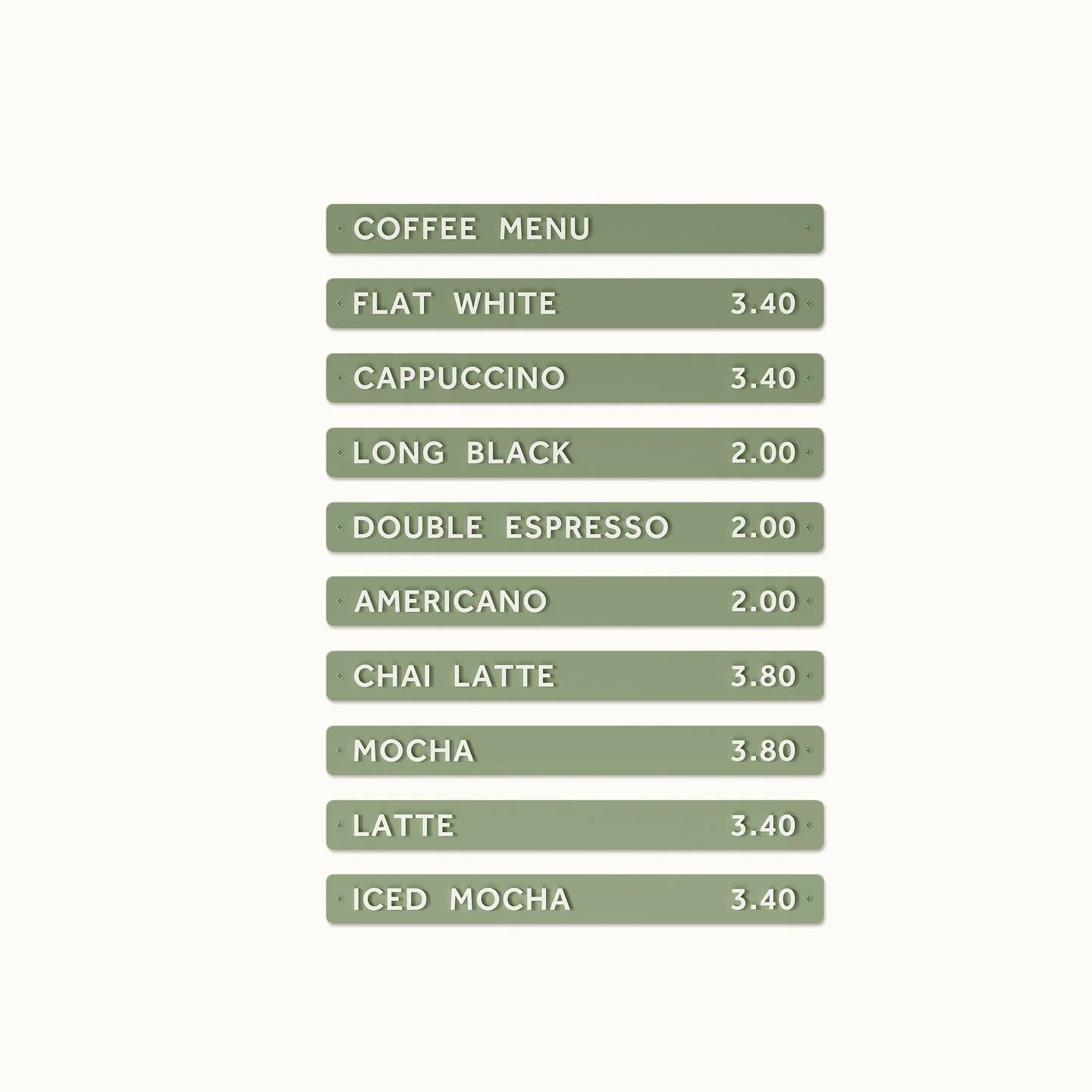Cafe Menu Board - Image 9