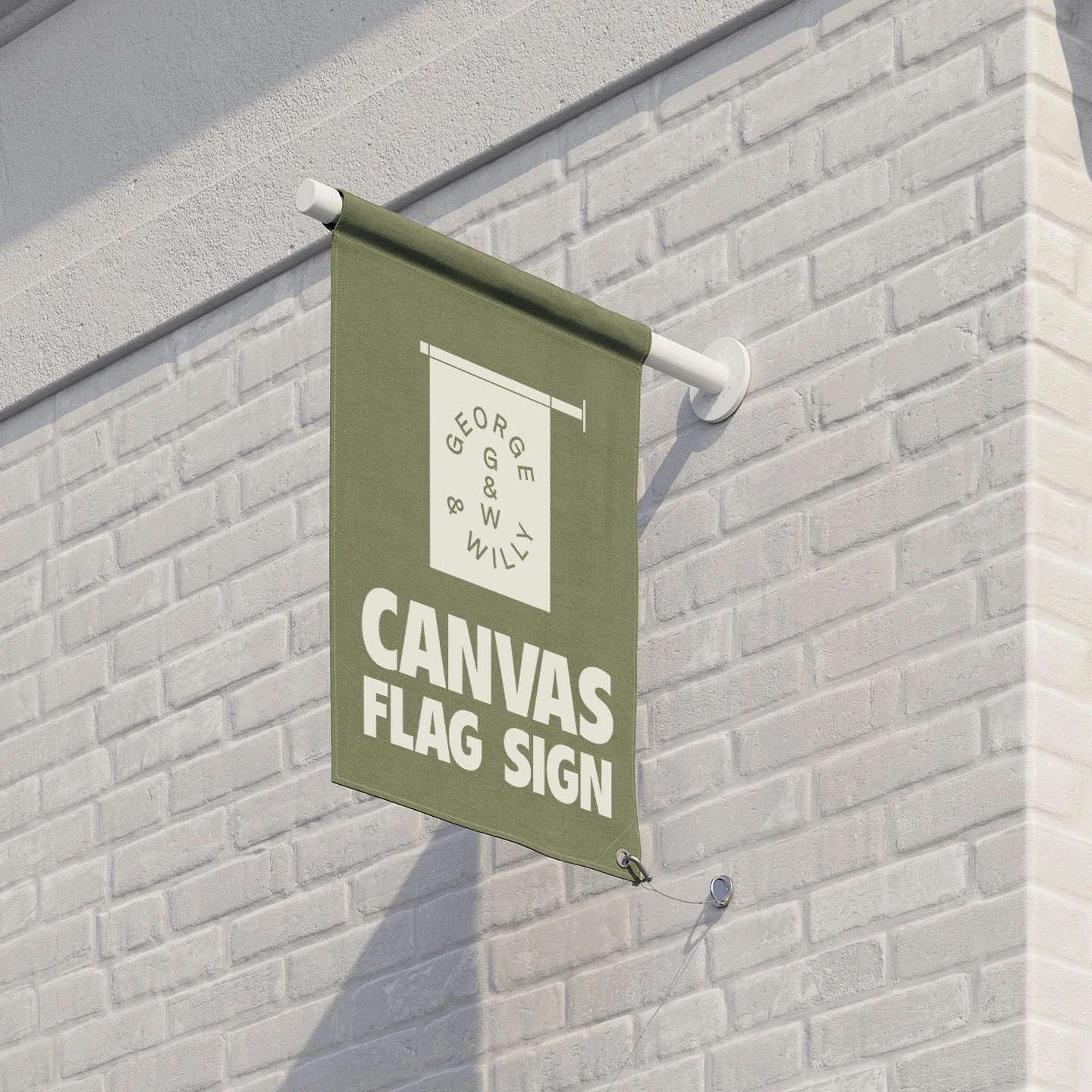 Canvas Flag Sign - Image 5