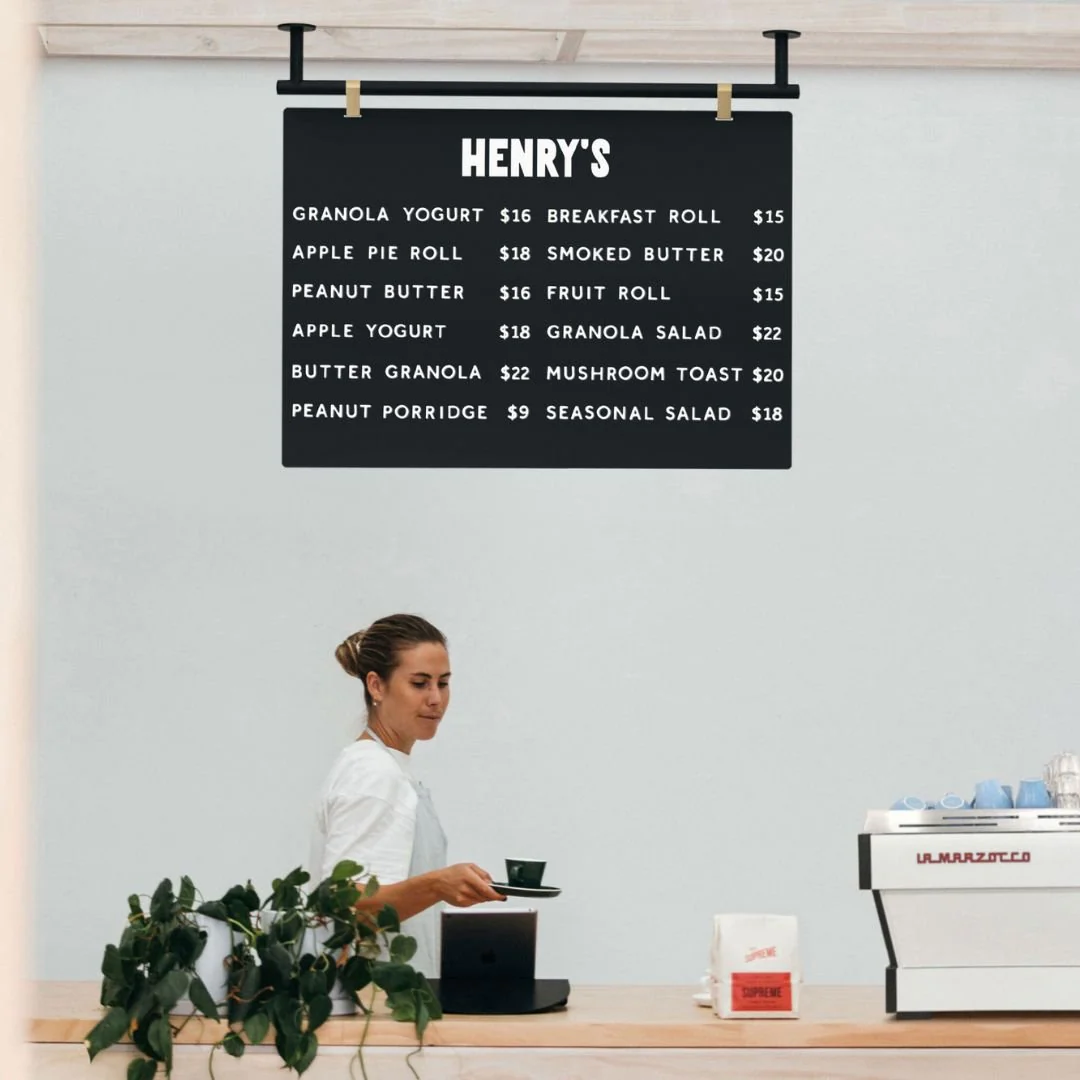 Ceiling Menu Board - Image 6