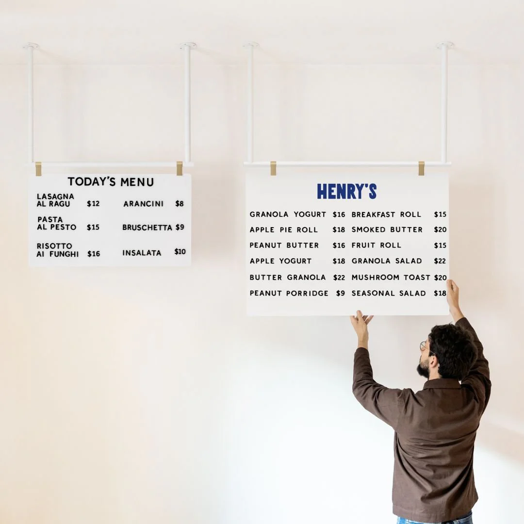 Ceiling Menu Board - Image 8