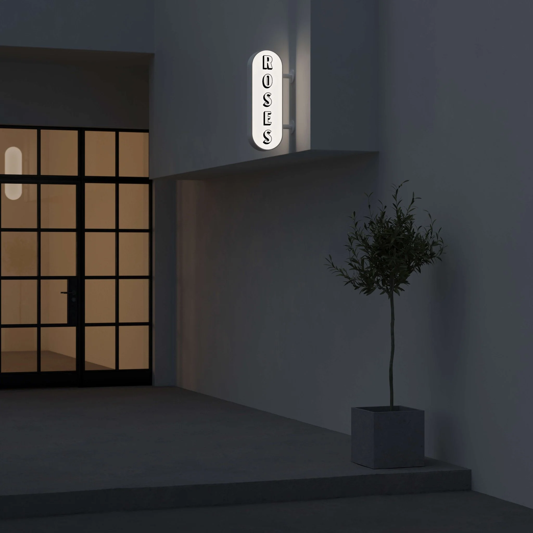 Curve Light Box Sign - Image 6