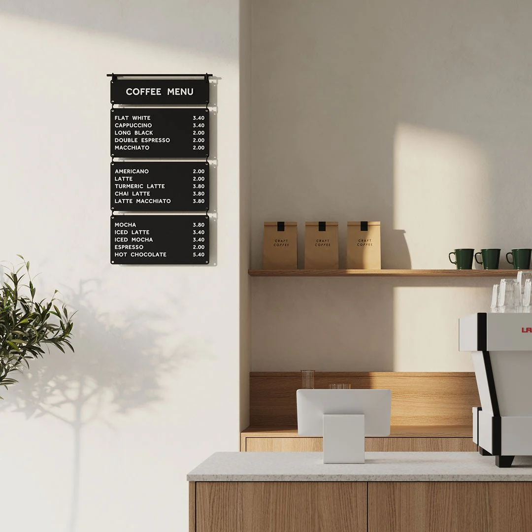 Hanging Cafe Menu - Image 3