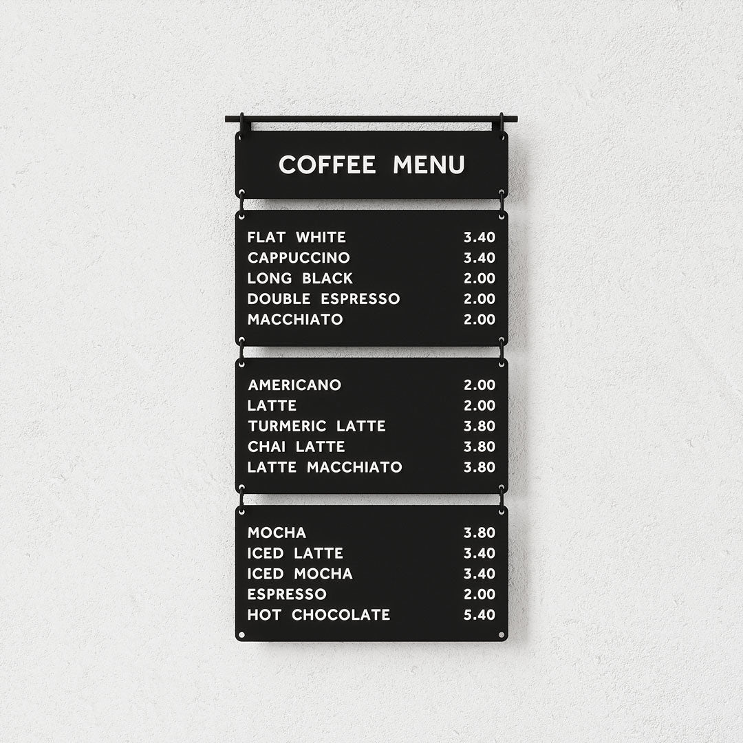 Hanging Cafe Menu - Image 7