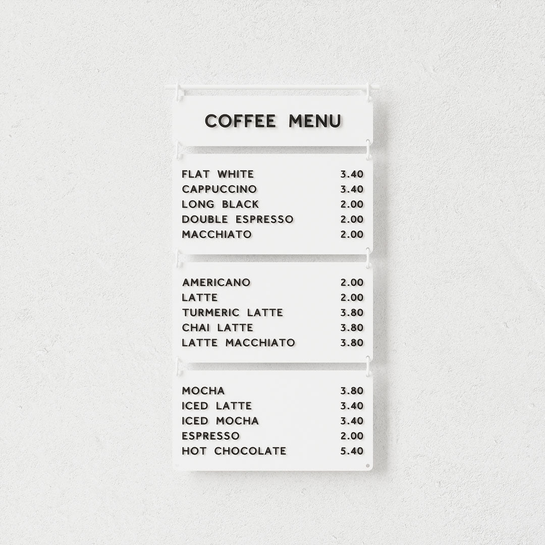 Hanging Cafe Menu - Image 8