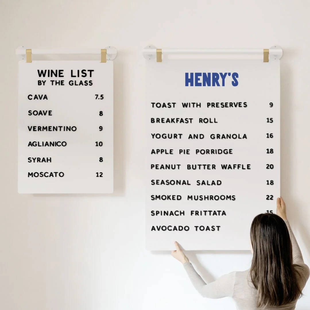 Hanging Menu Board - Image 7