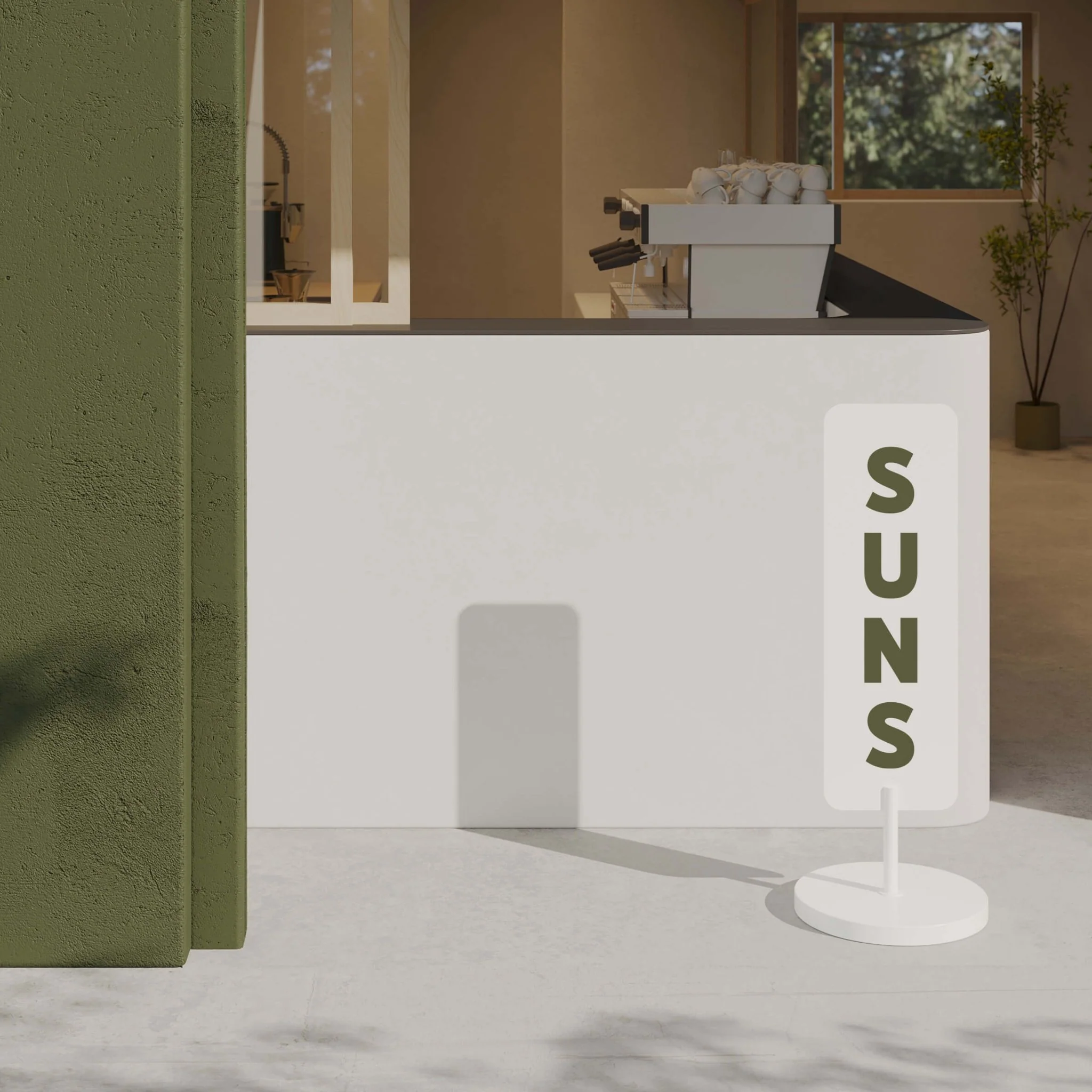 Large Standing Rectangle Sign - Image 2