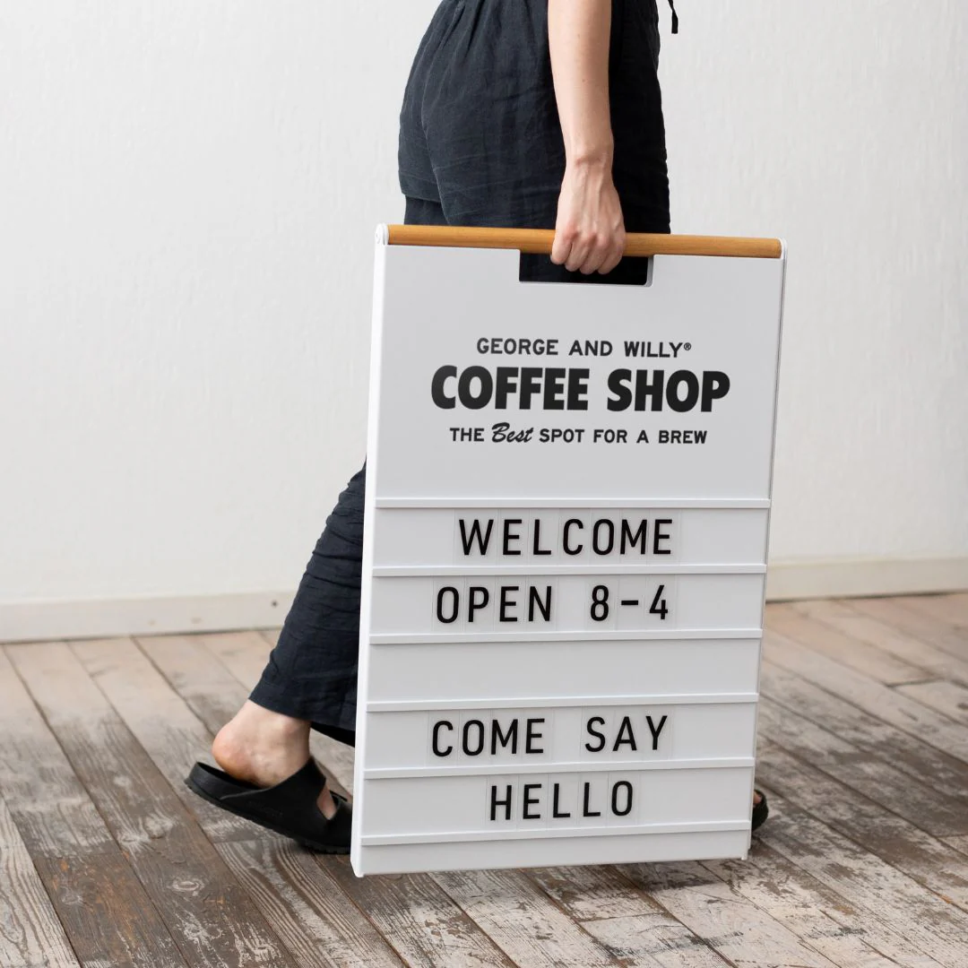 Letter Sidewalk Sign - Image 5