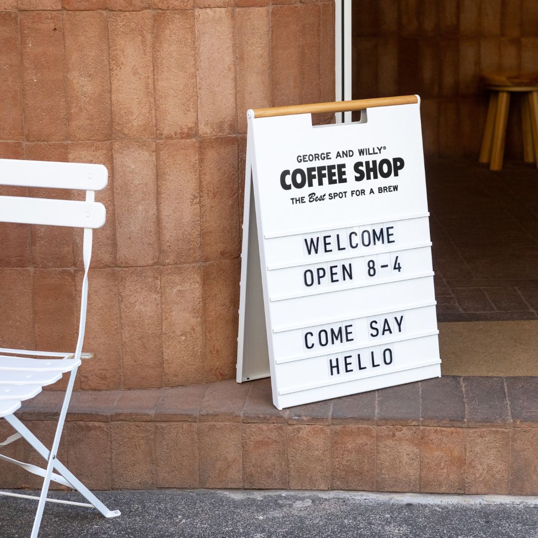 Letter Sidewalk Sign - Image 6