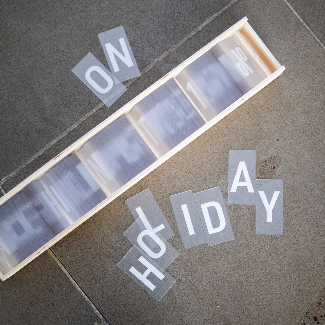 Letter Swing Sign - Image 7