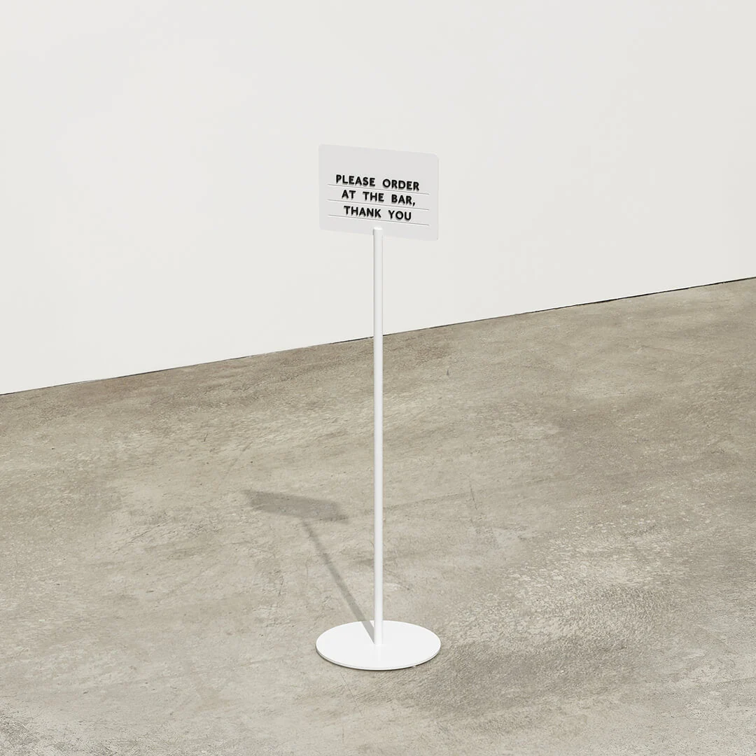Magnetic Standing Sign