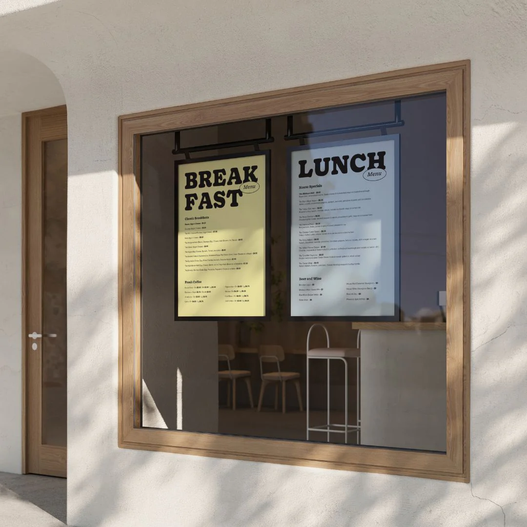 Poster Hanging Menu Board - Image 4