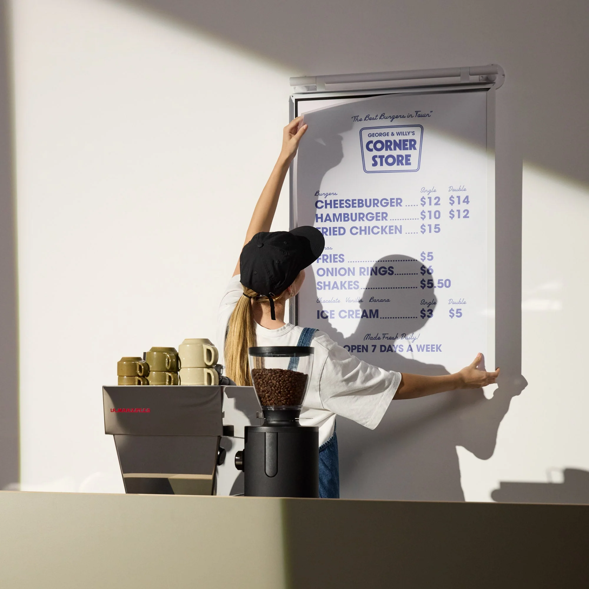 Poster Hanging Menu Board - Image 5