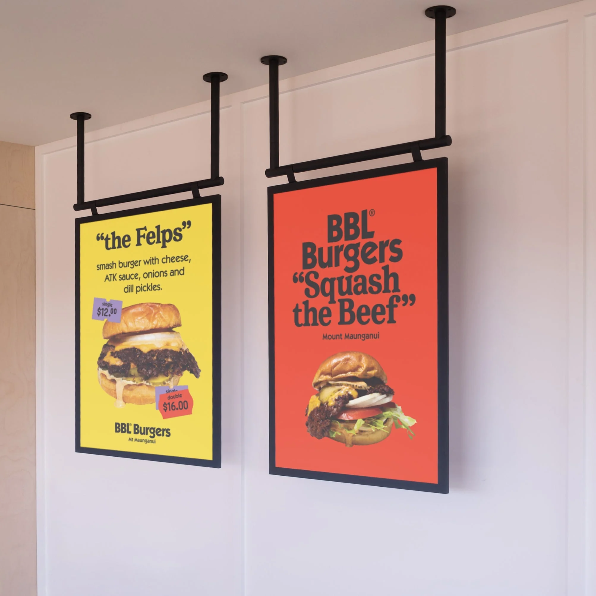 Poster Hanging Menu Board - Image 6