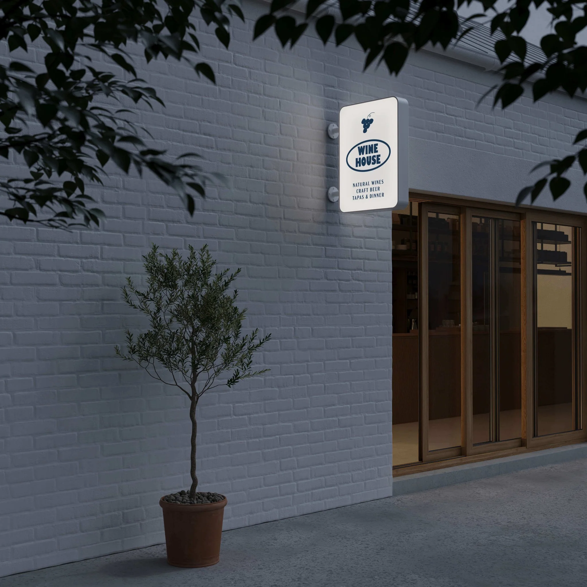 Rectangle Light Box Sign - Image 3