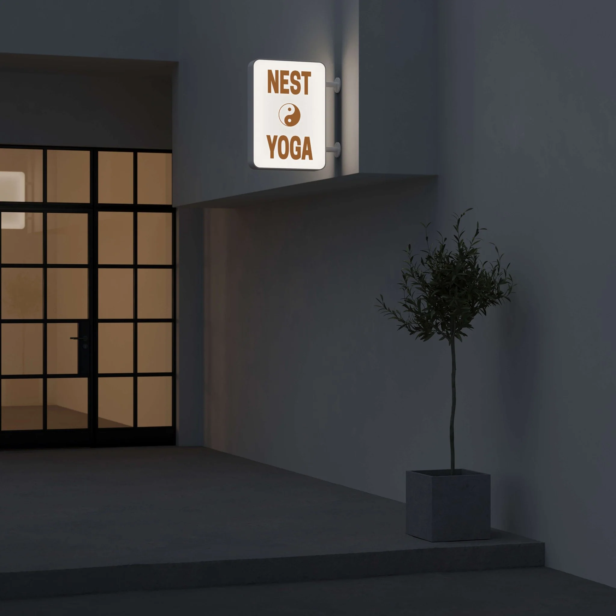 Rectangle Light Box Sign - Image 5