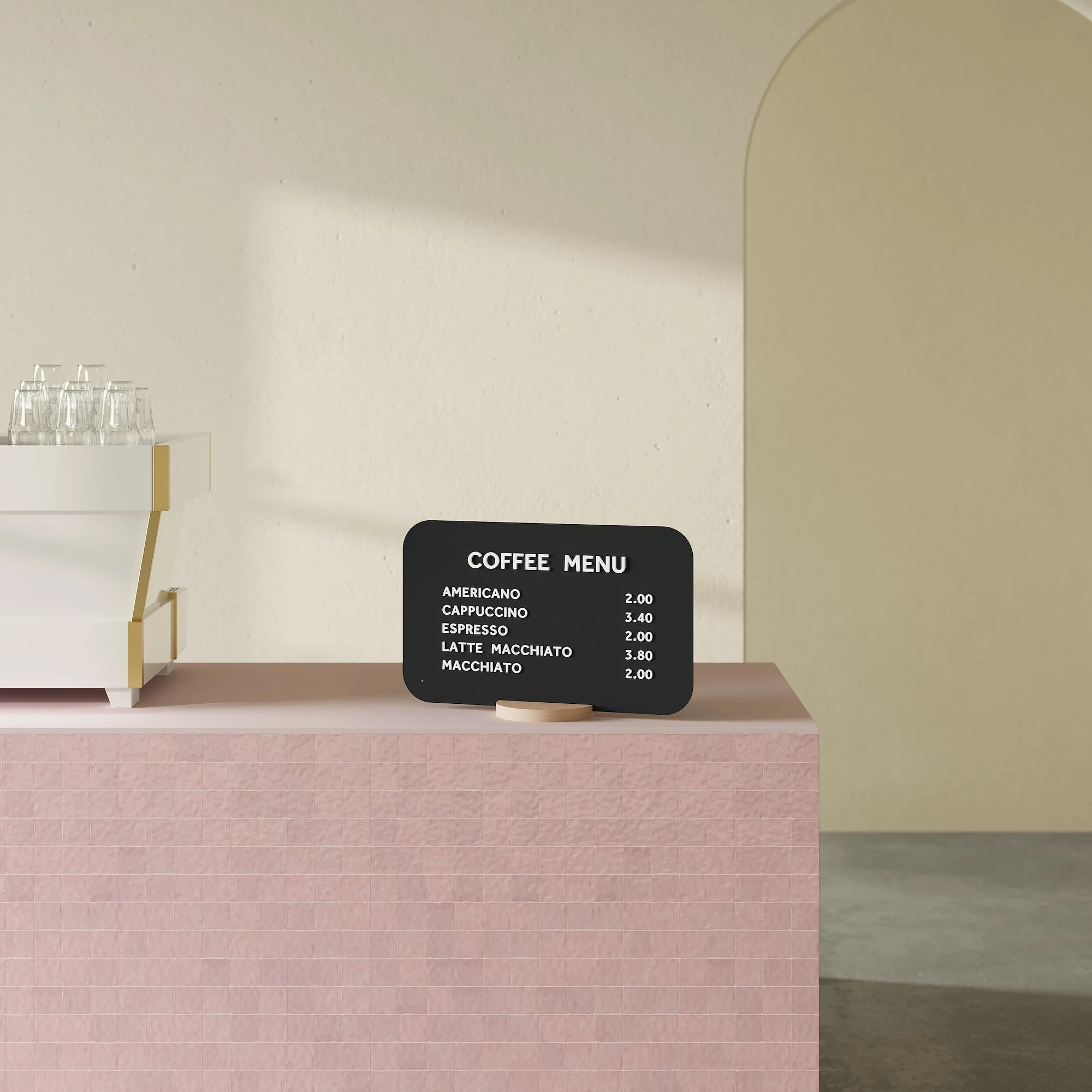 Rectangle Tabletop Sign - Image 6