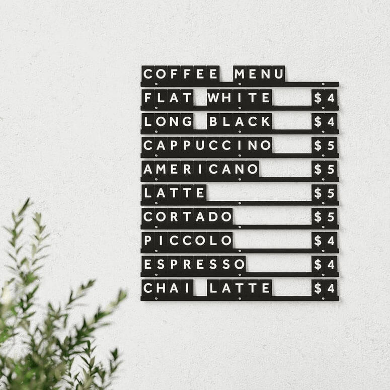 Small Wooden Letter Board - Image 4