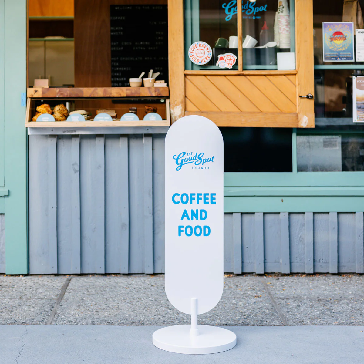 Large Standing Curve Sign - Image 3
