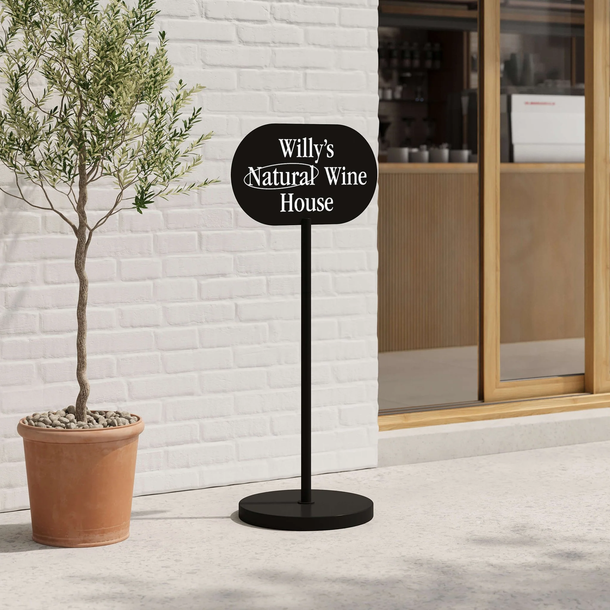Standing Curve Sign - Image 4