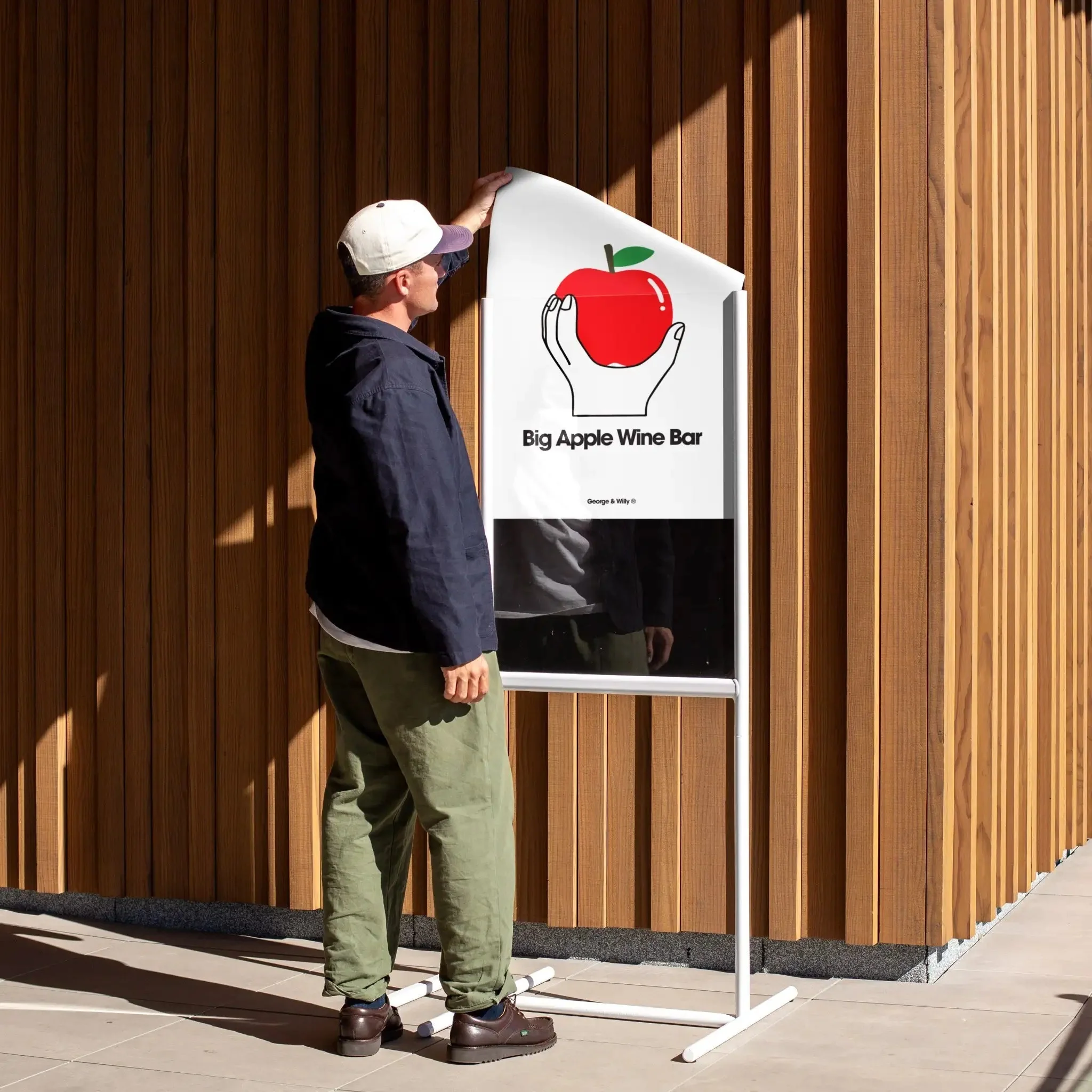 Tall Poster Sidewalk Sign - Image 3