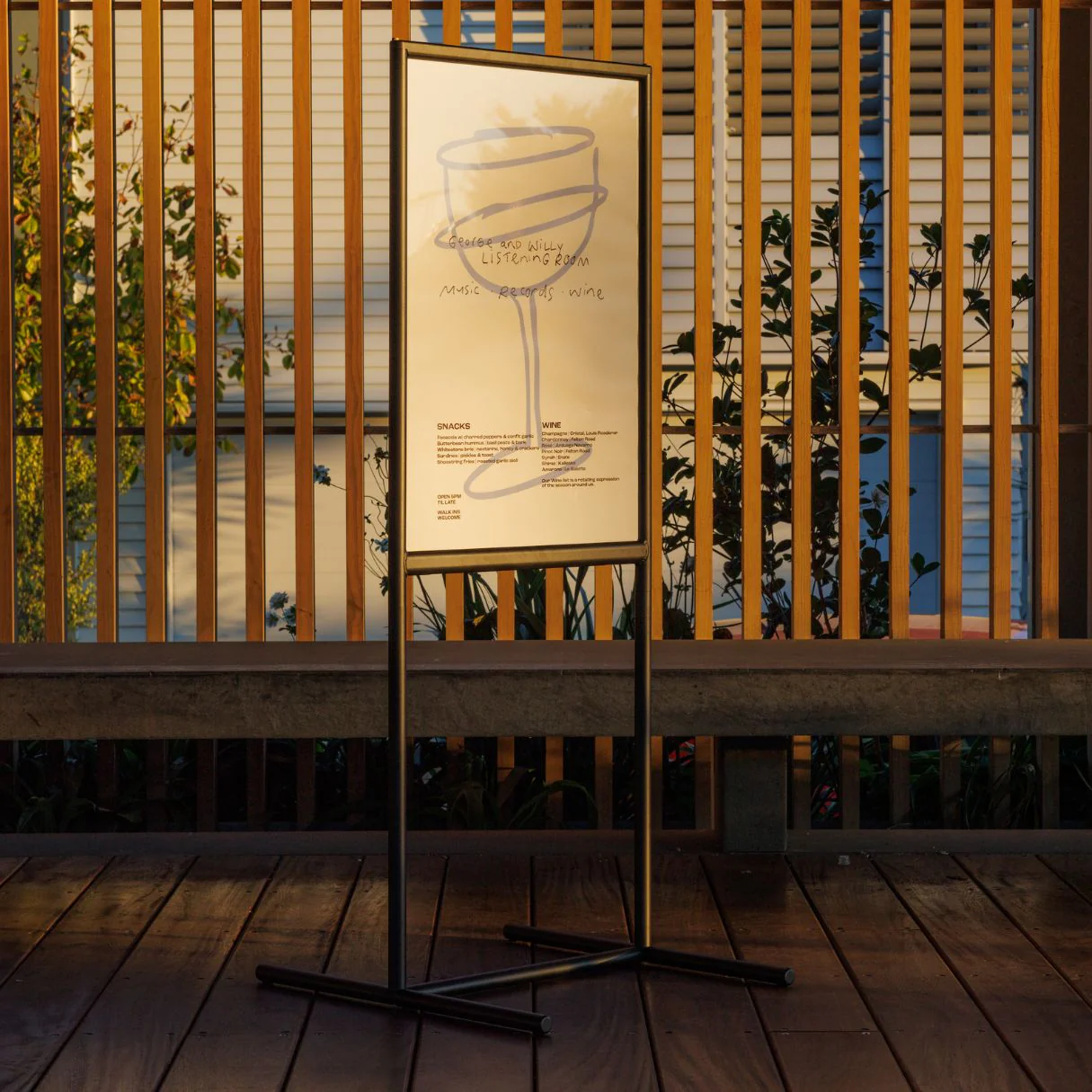 Tall Poster Sidewalk Sign - Image 4