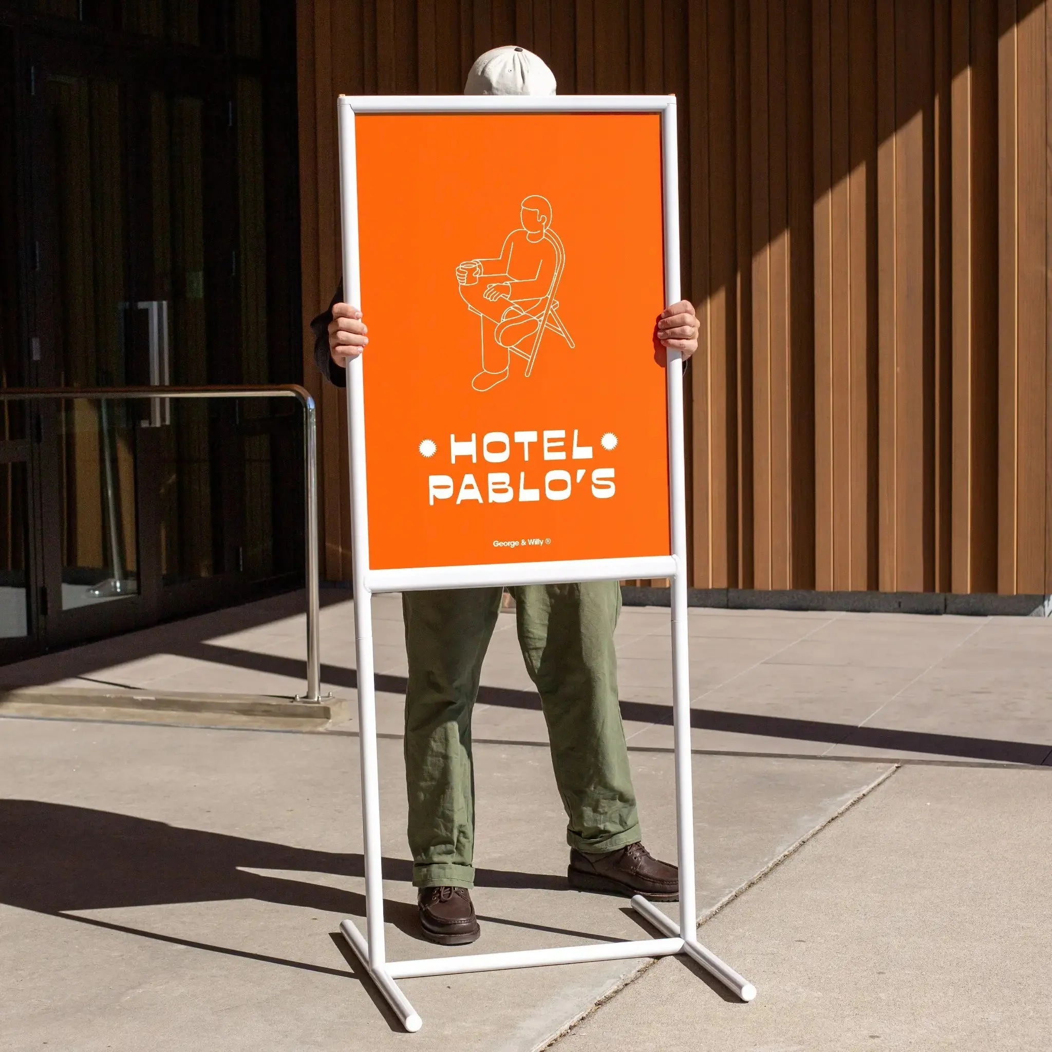 Tall Poster Sidewalk Sign - Image 5