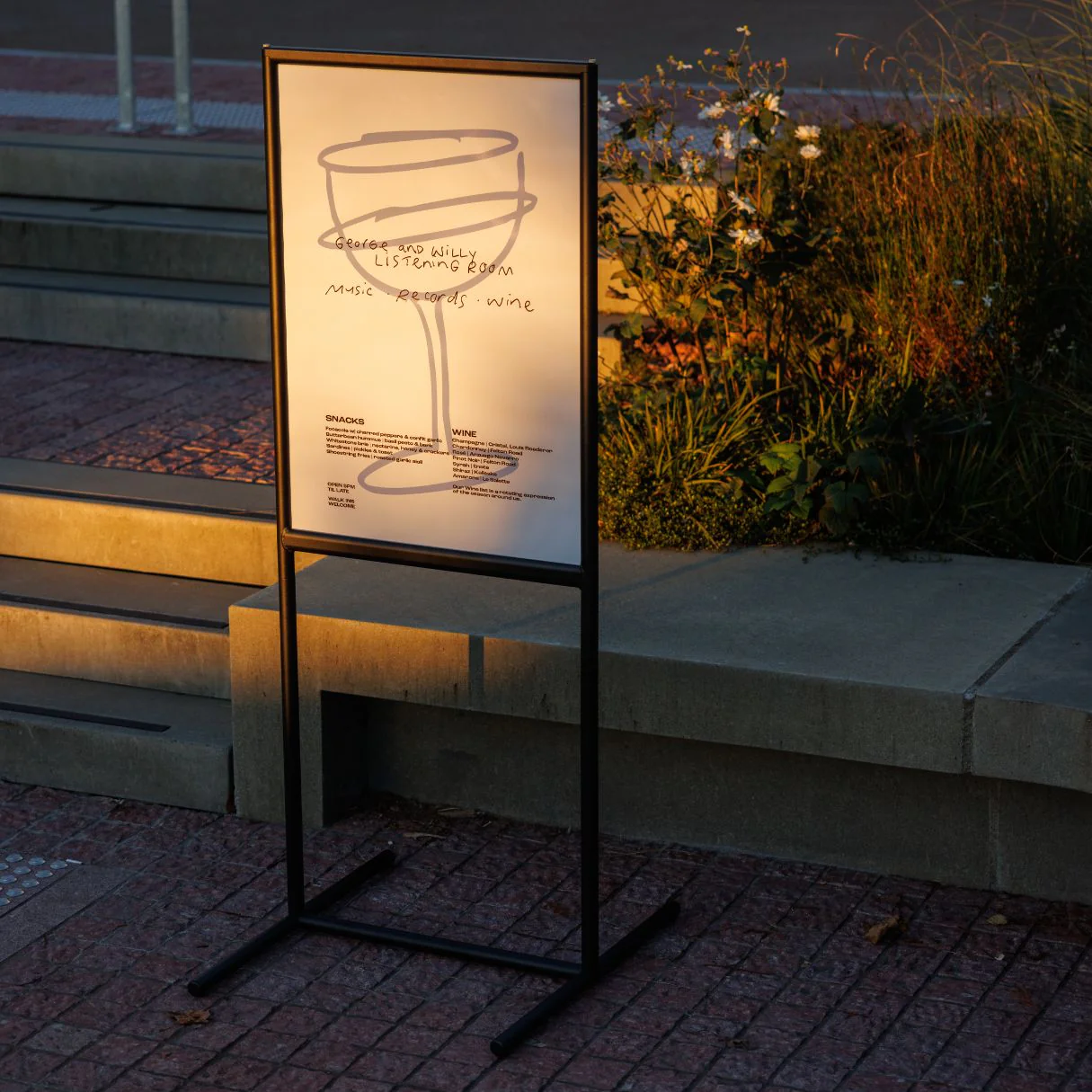 Tall Poster Sidewalk Sign - Image 6