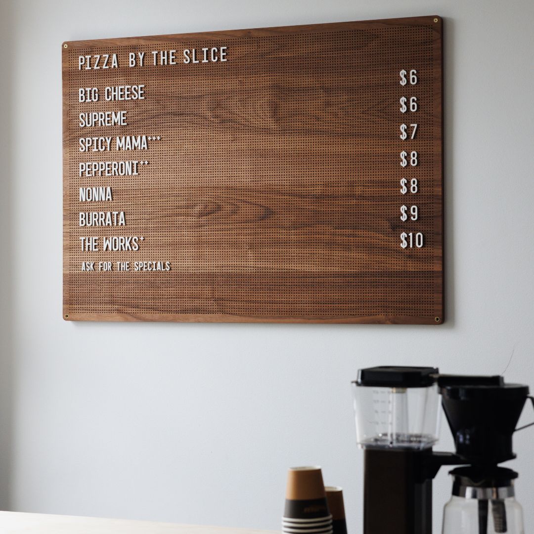 Wooden Peg Letter Board - Image 11