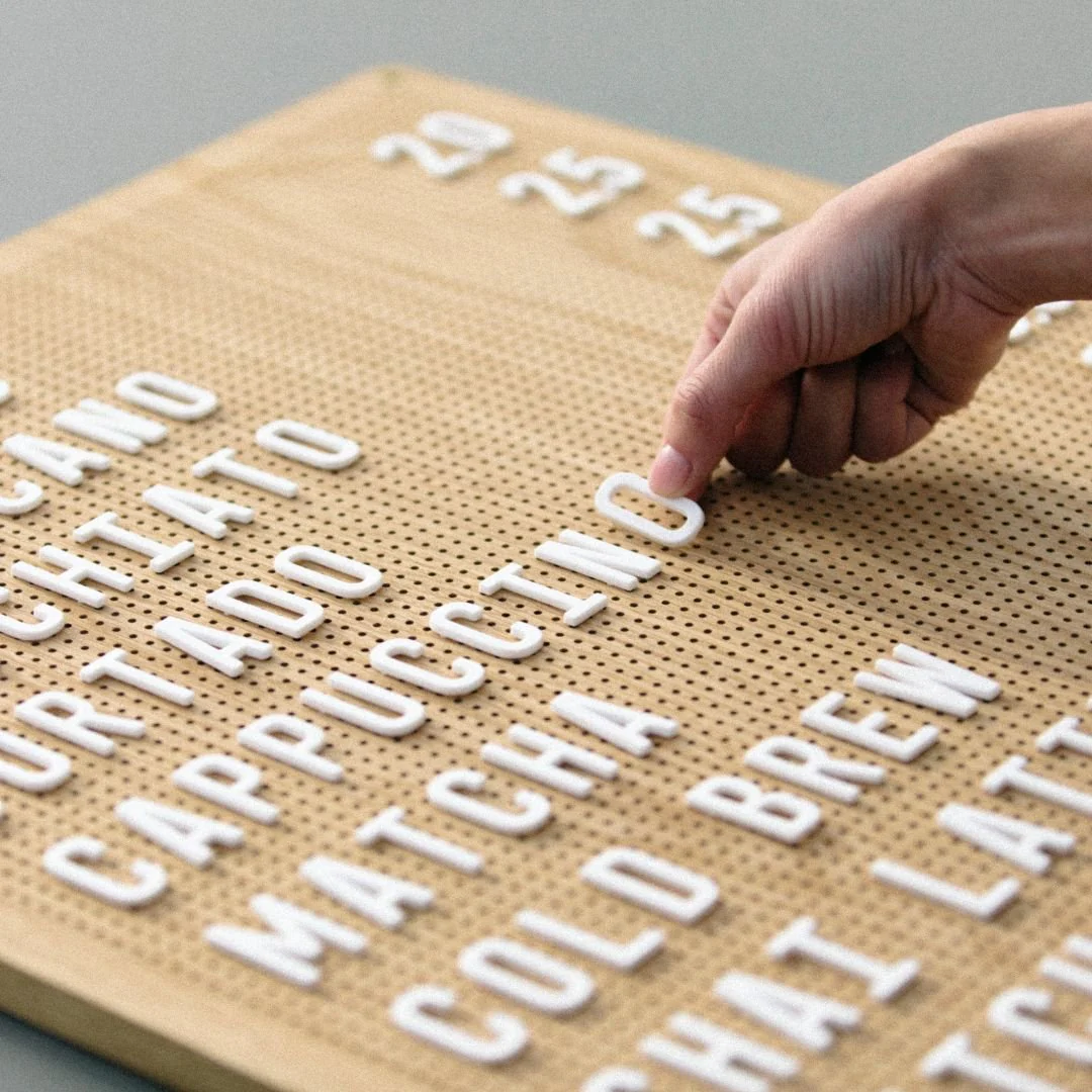 Wooden Peg Letter Board - Image 3
