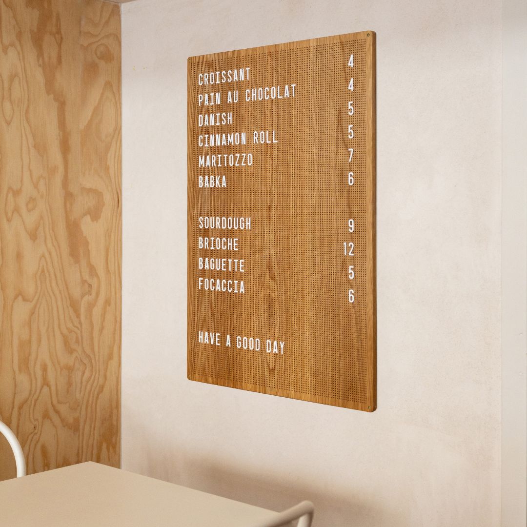 Wooden Peg Letter Board - Image 7